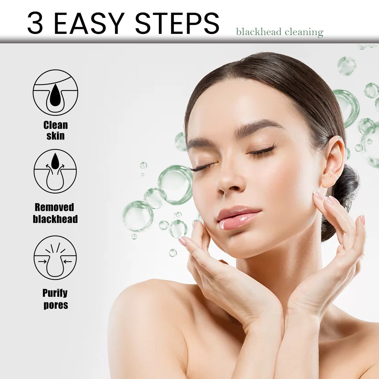 Pore Acne Cleanser Cleansing Pores Shrink Hydrating Moisturizing Cleansing Skin Rejuvenation Mask