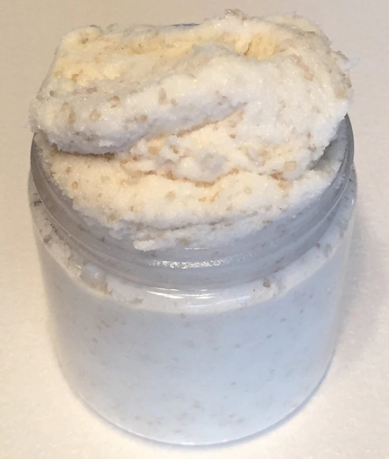 SHEA BUTTER SUGAR SCRUB-"EXFOLIATE"