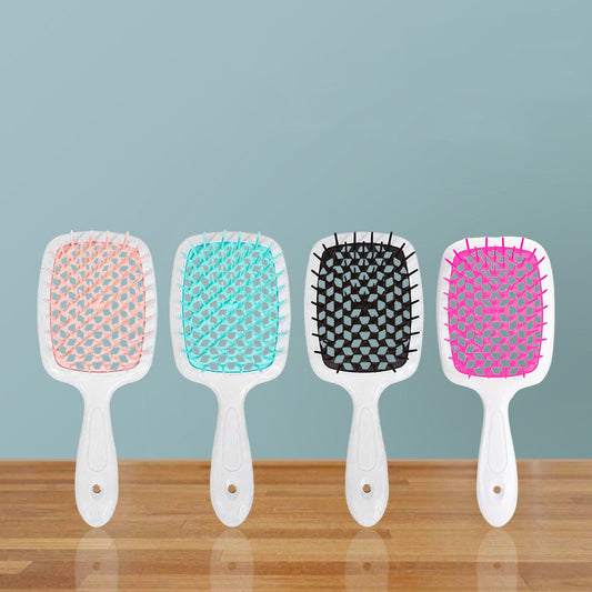 Hollow Mesh Comb Household Styling Comb Hollow Mesh Back Honeycomb Comb