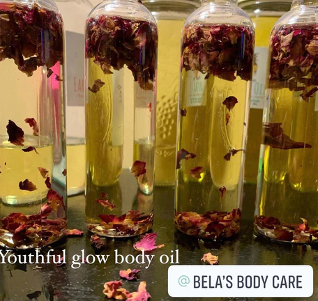 BELA'S BODY OIL-"YOUTHFUL GLOW"