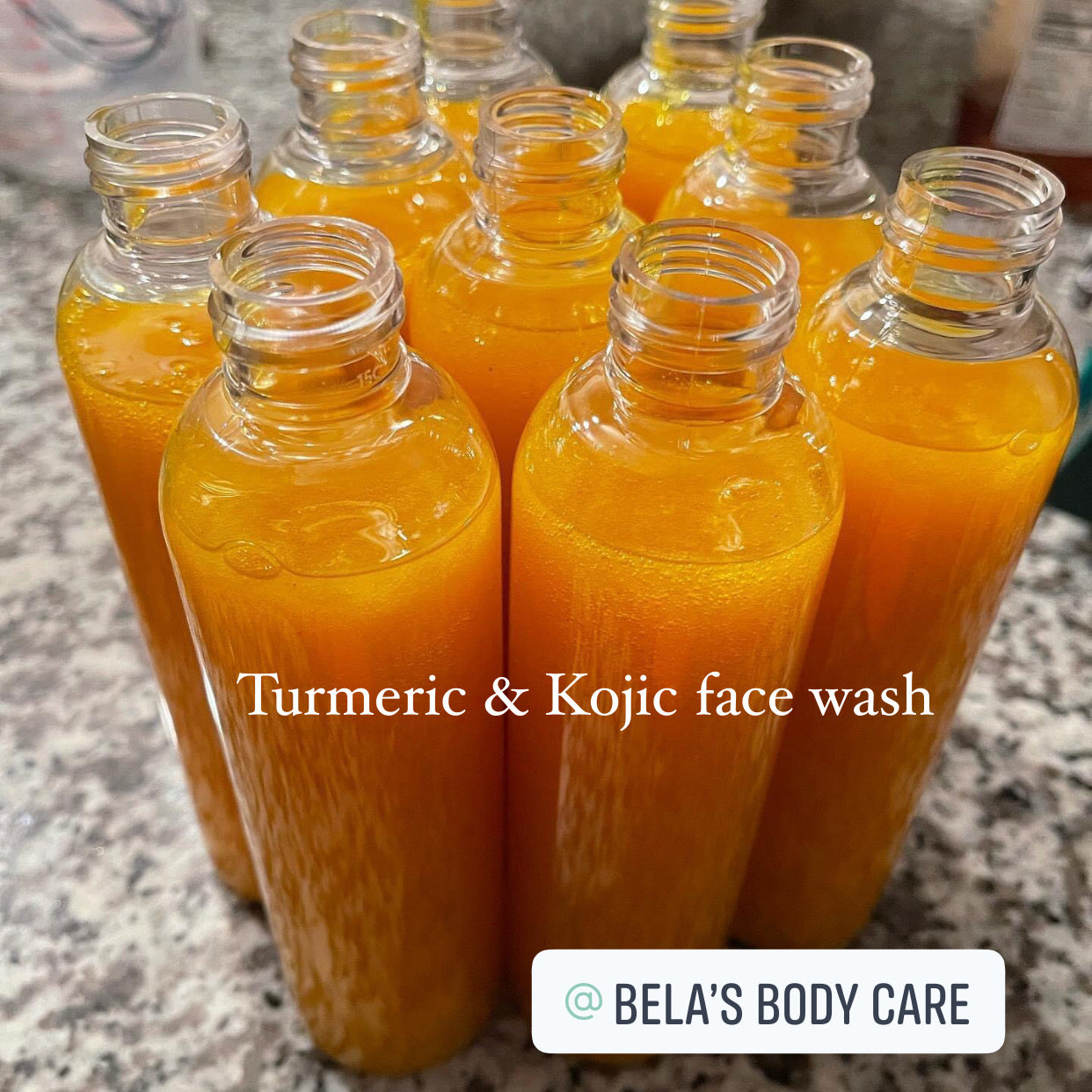 TURMERIC & KOJIC BODY WASH & FACIAL CLEANSER-"GOLDEN"